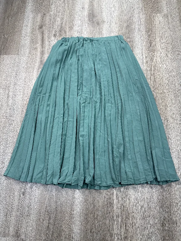 Skirt Maxi By A New Day In Teal, Size: M