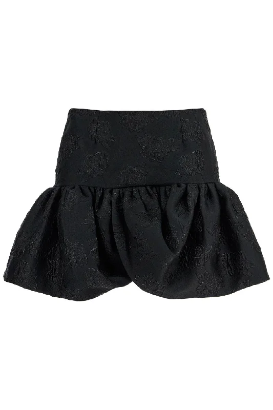 Rotate Women's Jacquard Mini Skirt