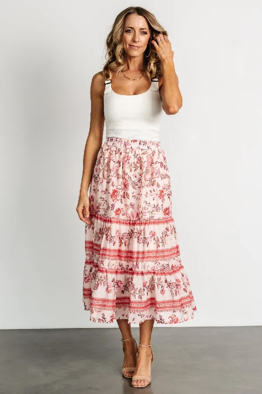 Meg Skirt | Blush Multi