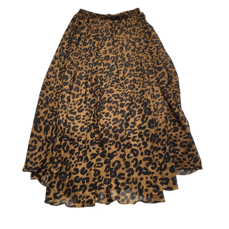 Skirt Maxi By Clothes Mentor In Animal Print, Size: S