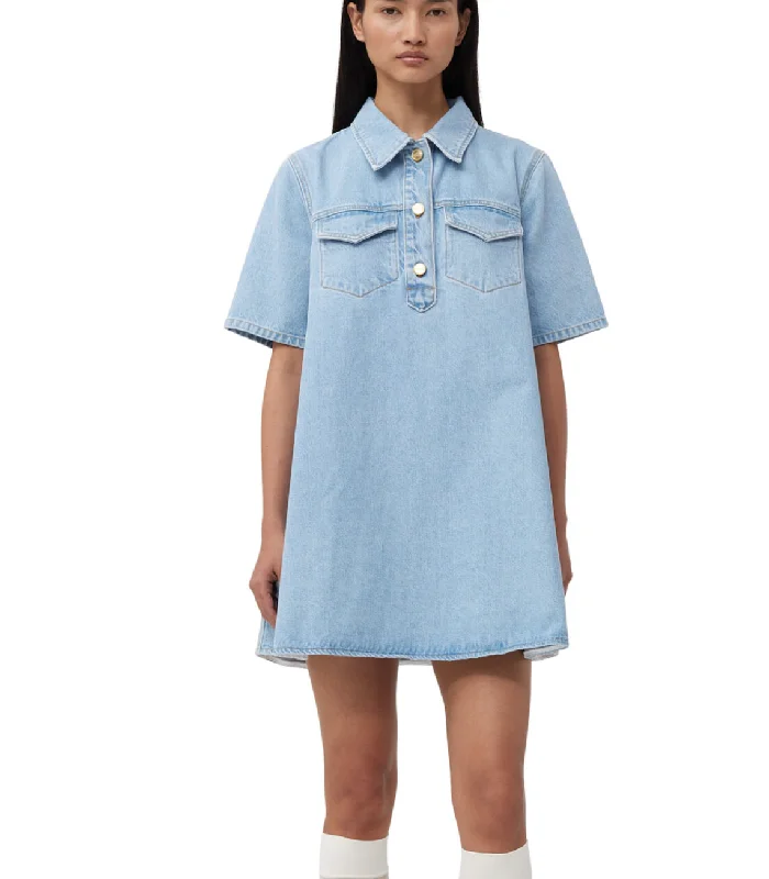 Ganni Denim Mini Dres