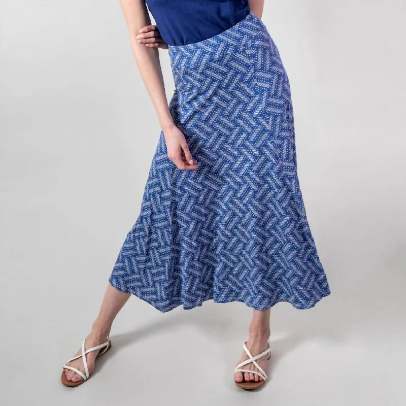 Riviera Maxi Skirt in Heatwave