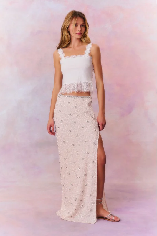 Midwood Embellished Maxi Skirt