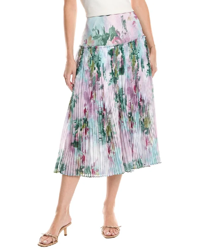 Ted Baker Pleated Midi Skirt