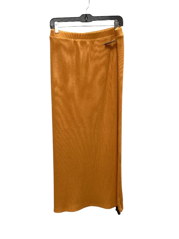 Skirt Maxi By Old Navy In Orange, Size: Xxl