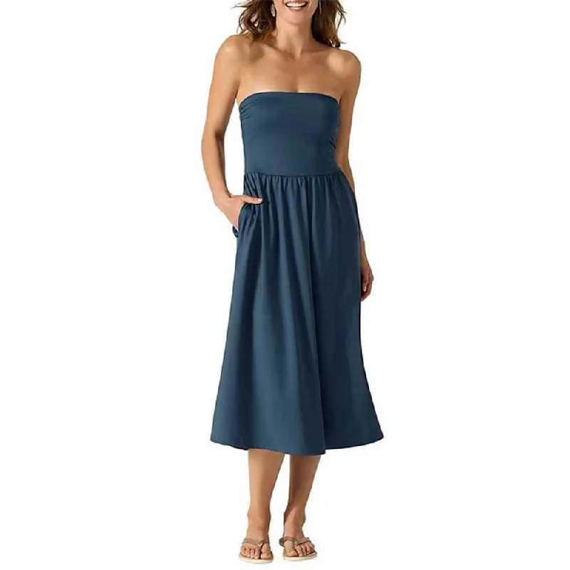 Tommy Bahama Bandeau Dress Cover Up - Midnight Sea