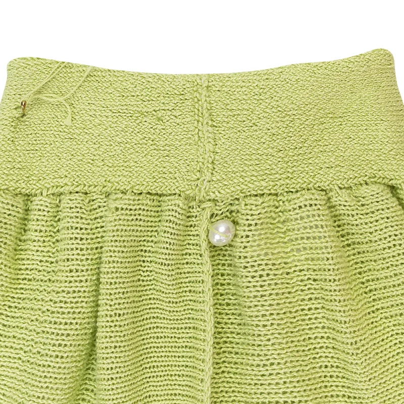 BETROTHED LIME MINI SKIRT