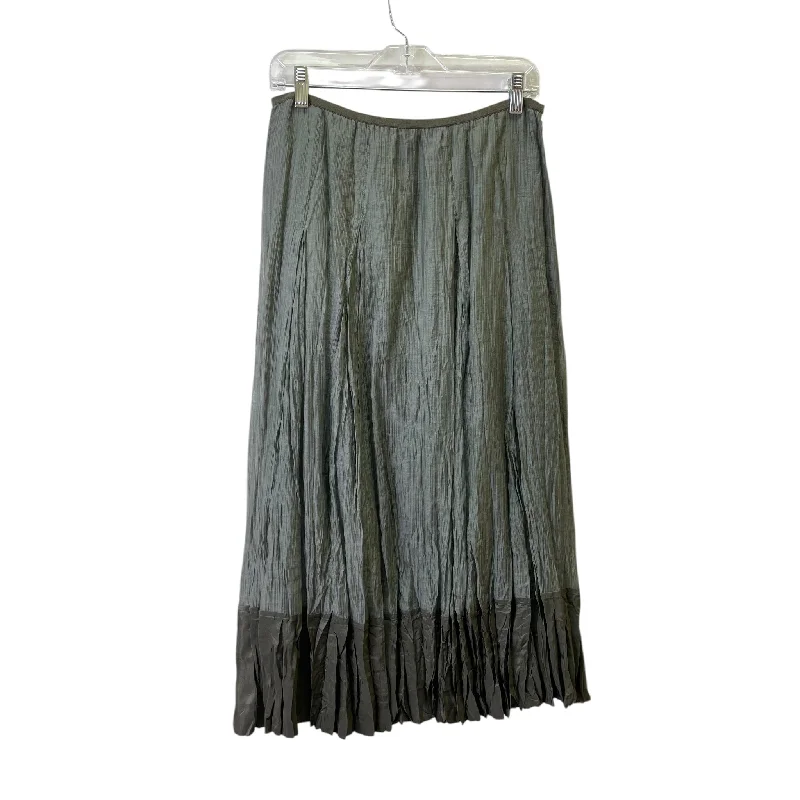 Skirt Maxi By Nic + Zoe In Green, Size:8