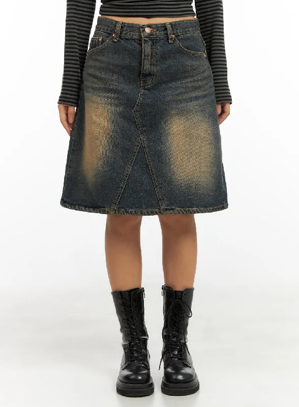 Denim Dream Midi Skirt CG423