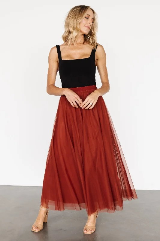 Mila Tulle Skirt | Cinnamon