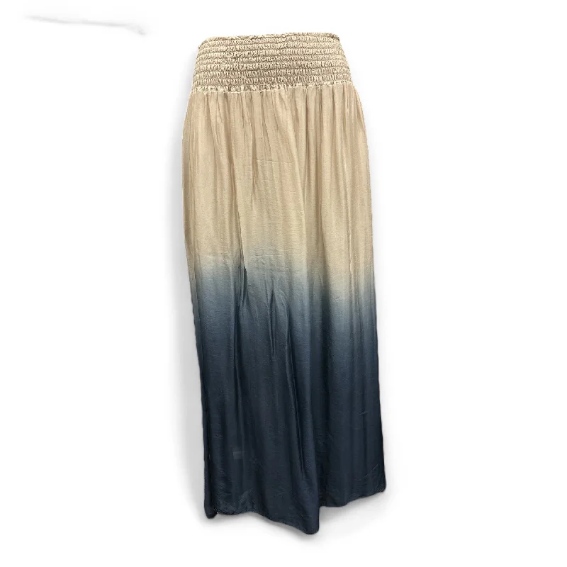 Skirt Maxi By Clothes Mentor In Tan, Size: Xl