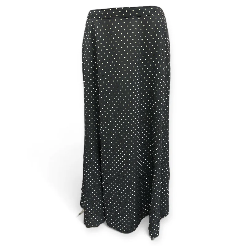 Skirt Maxi By Clothes Mentor In Polkadot Pattern, Size: 16