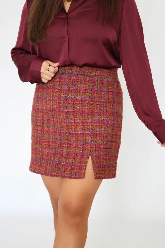 Lilly Tweed Skirt