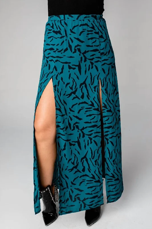 Bridget Maxi Skirt In Juniper