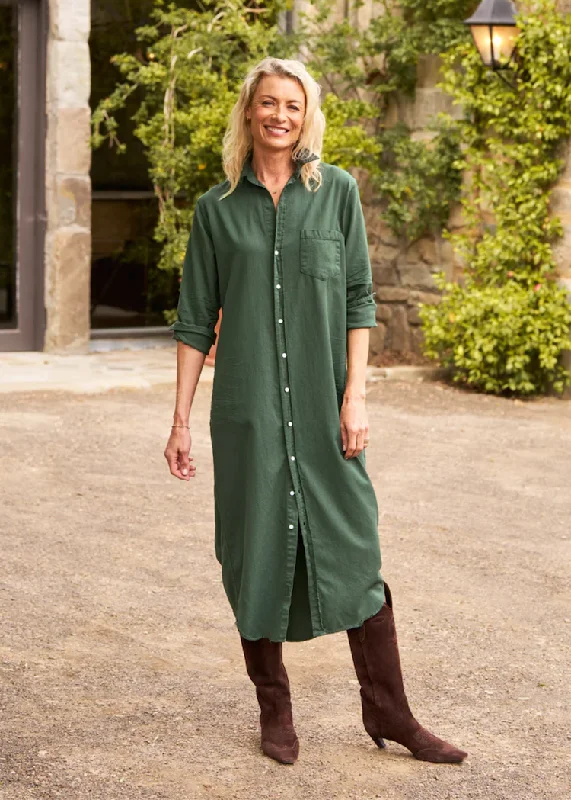 Frank & Eileen | Rory Maxi Shirtdress | Famous Denim