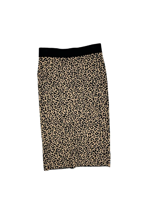 Skirt Maxi By Ann Taylor In Animal Print, Size: M