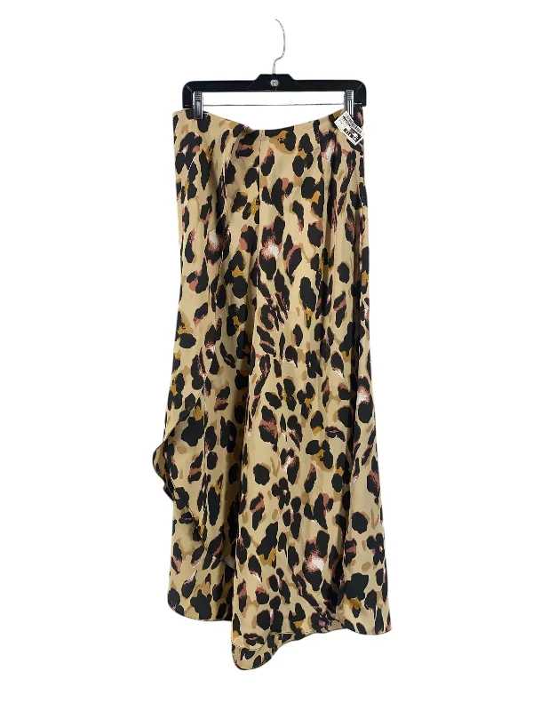 Skirt Maxi By Clothes Mentor In Animal Print, Size: M