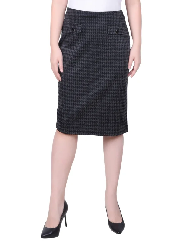 Knee Length Double Knit Skirt