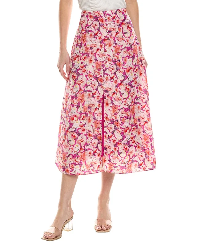 ba&sh Button Front Midi Skirt